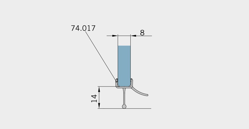 Vetrimo-Set-Nischen-Dusche G 1000mm x 2000mm