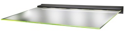 [bg72.05.2012.0] Freitragendes Glasvordach Anthrazit Set Mariza inkl. Versand und VSG/Glas 1500mm x 1000mm